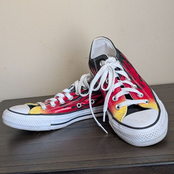Converse Chuck Taylor All Star Flame Mens 4.5 Womens 6.5 Unisex Sneakers - Picture 4 of 9